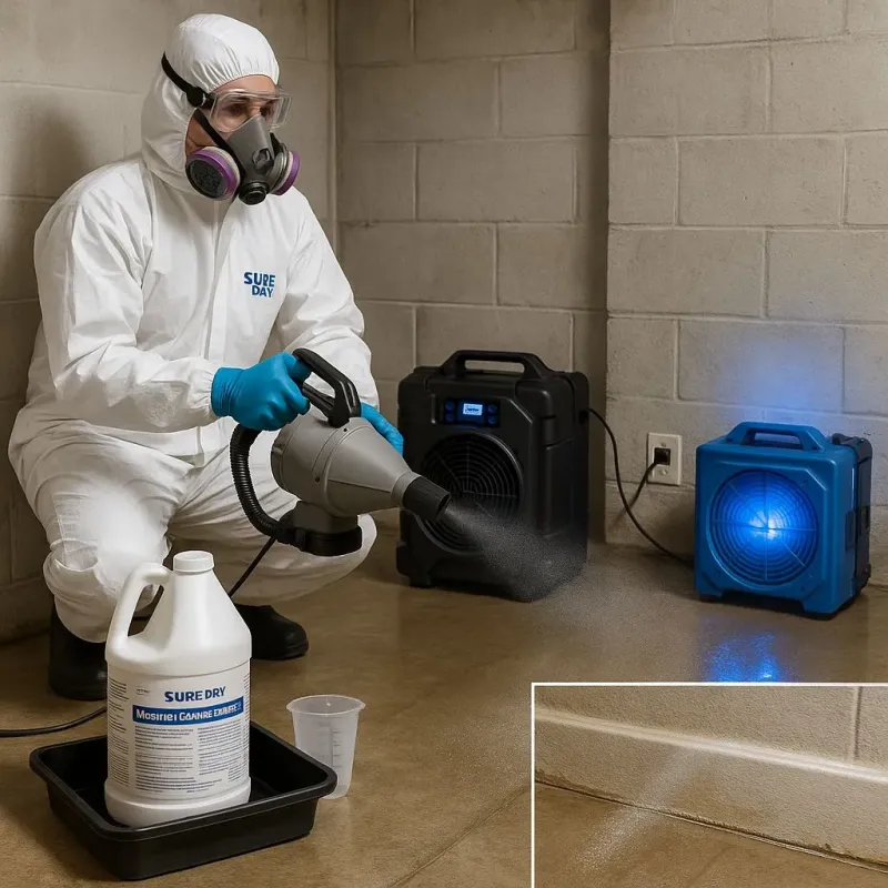 Sanitization and Odor Removal process in Atkins, AR