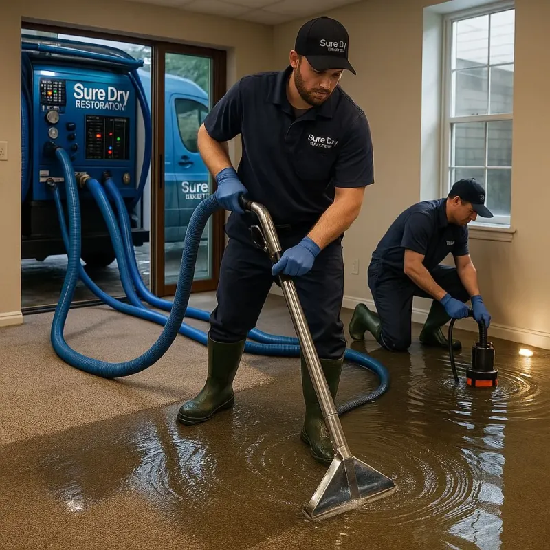 Water Extraction and Removal process in Atkins, AR